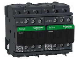 Relay Contactor, TeSys D Series, 3PST-NO, 3P, 18 A at 440 VAC, 10 kW at 690 VAC