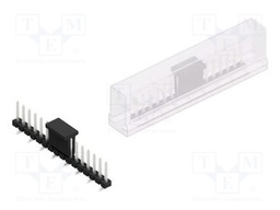 Connector: pin strips; pin header; male; PIN: 16; 2.54mm; SMT; 1x16