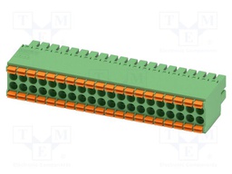 PCB connector, nominal cross section: 1.5 mm?, color: green,