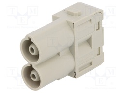 Connector: rectangular; module; male; Han Modular 70A; PIN: 2; 70A