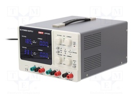 Power supply: laboratory; Channels: 3; 0VDC; 0÷3A; 0÷32VDC; 0÷3A