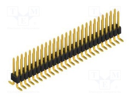 Connector: pin strips; pin header; male; PIN: 52; 1.27mm; SMT; 2x26