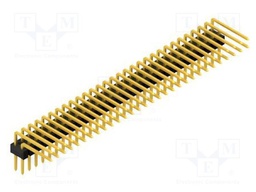 Connector: pin strips; pin header; male; PIN: 60; 2.54mm; THT; 2x30
