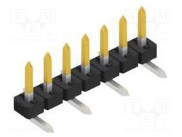 Connector: pin strips; pin header; male; PIN: 7; 2mm; SMT; 1x7; 100V