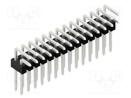Connector: pin strips; pin header; male; PIN: 28; 2.54mm; THT; 2x14