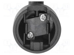 Mirror holder; black; Car brand: Audi,Porsche,VW,Škoda; push-in