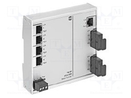 Industrial module: switch Ethernet; unmanaged; 9÷60VDC; RJ45,SC