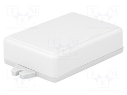 Enclosure: multipurpose; X:60mm; Y:84mm; Z:23mm; with fixing lugs