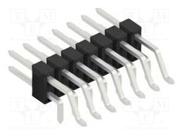 Connector: pin strips; pin header; male; PIN: 14; 2.54mm; SMT,THT
