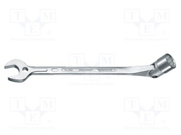 Wrench; socket spanner,spanner,with joint; 10mm; tool steel