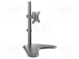 Stand; 8kg; 32"; black; 75x75mm,100x100mm; monitor x1
