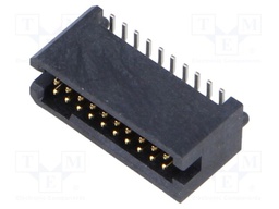Connector: PCB to PCB; male; PIN: 20; 1.27mm; TFM; SMT; socket; 3.7A