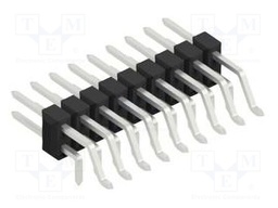 Connector: pin strips; pin header; male; PIN: 18; 2.54mm; SMT,THT
