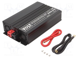 Converter: automotive dc/ac; 2500W; Uout: 230VAC; Out: mains 230V
