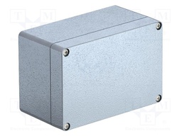 Enclosure: multipurpose; X: 80mm; Y: 125mm; Z: 57mm; Mx; aluminium