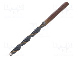 Drill bit; for metal; Ø: 4.3mm; L: 80mm; HSS; Working part len: 47mm