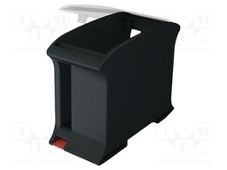 Enclosure: for DIN rail mounting; ABS