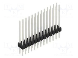 Connector: pin strips; pin header; male; PIN: 26; 2.54mm; THT; 2x13