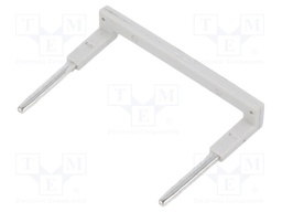 Connection bridge; 10A; 250VAC; Colour: grey