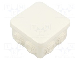 Enclosure: junction box; X: 94mm; Y: 52mm; Z: 94mm; plastic; IP55