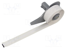 Tape; 9.53mm; 15.24m; white; self-adhesive; -40÷82°C