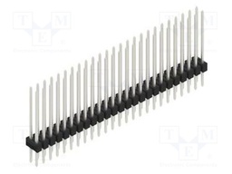 Connector: pin strips; pin header; male; PIN: 50; 2.54mm; THT; 2x25