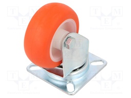 Transport wheel; Ø: 60mm; W: 25mm; H: 83mm; torsional; 700N; 71kg