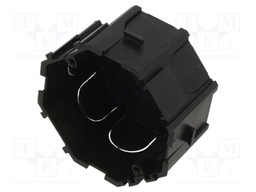Enclosure: junction box; 67mm; plaster embedded; plastic; IP20
