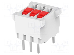 Switch: DIP-SWITCH; Pos: 2; SPST; Illumin: none; Mounting: THT