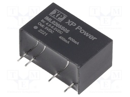 Converter: DC/DC; 2W; Uin: 4.5÷5.5V; 5VDC; SIP7; 19.5x9.8x12.5mm
