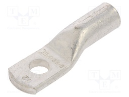 Tip: ring tube; M8; 35mm2; crimped; for cable; straight; tinned