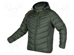 Work jacket; Size: XXL; olive; Mix&Match; with a hood