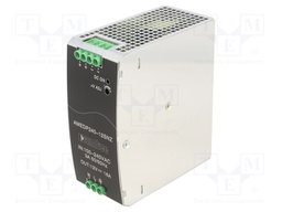 Converter: AC/DC; 192W; Uin: 85÷264V; Uout: 12VDC; Iout: 16A; 93%; DIN