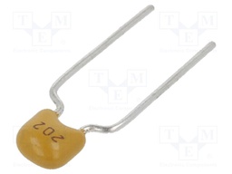 Capacitor: ceramic; 2nF; 50V; X7R; ±10%; THT; 5mm