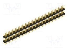 Connector: pin strips; pin header; male; PIN: 84; 2mm; THT; 2x42