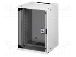 Enclosure: rack cabinet; Standard: 10"; SOHO PRO; 9U; grey; Z: 460mm
