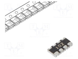 Resistor network: Y; 1kΩ; SMD; No.of resistors: 4; 62.5mW; ±5%; 50V
