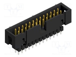 Connector: pin strips; pin header; male; PIN: 26; 2.54mm; THT; 2x13