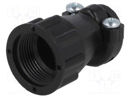 Cable hood and fastener; CPC; Case: size 11; 8.3mm; straight