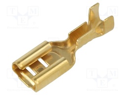 Non-insulated; gold-plated