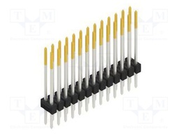 Connector: pin strips; pin header; male; PIN: 26; 2.54mm; THT; 2x13
