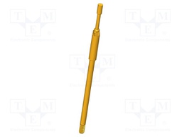 Test needle; Operational spring compression: 4mm; 8A; Ø: 1.5mm