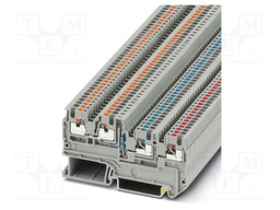 Splice terminal: rail; 13.5A; 250V; push-in; PA; 0.14÷1.5mm2