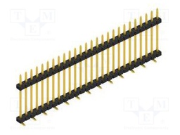 Connector: pin strips; pin header; male; PIN: 26; 2mm; SMT; 1x26