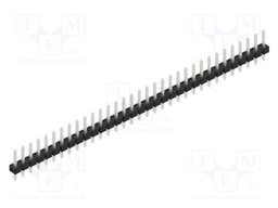 Connector: pin strips; pin header; male; PIN: 33; 2.54mm; THT; 1x33