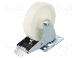 Transport wheel; Ø: 150mm; W: 40mm; H: 190mm; torsional with lock