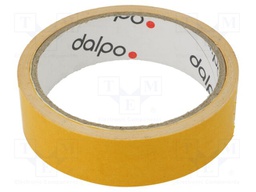 Fastening tape; W: 25mm; L: 10m; Adhesive: acrylic; V: double-sided