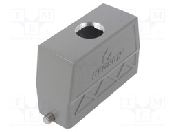 Enclosure: for HDC connectors; size D24B; for cable; for latch