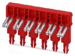 Bridge; L: 28.6mm; ways: 6; W: 48.8mm; H: 13.5mm; Body: red