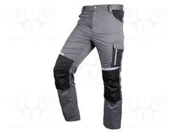 Dungarees; Size: XS; grey-black; Mix&Match; 240g/m2